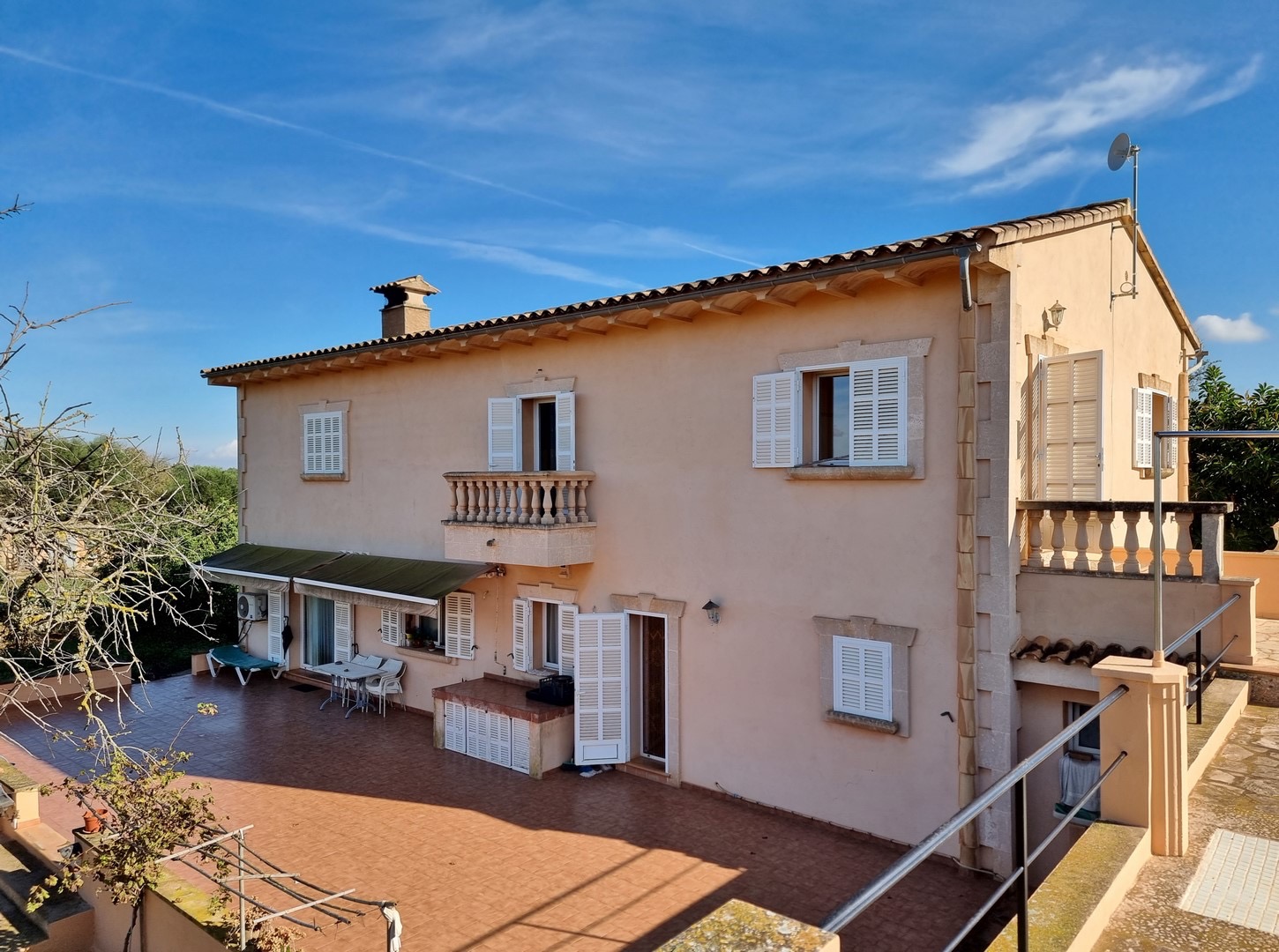 FELANITX: Typisch mallorquinisches Landhaus mit separatem Gästehaus in ruhiger Lage — Felanitx