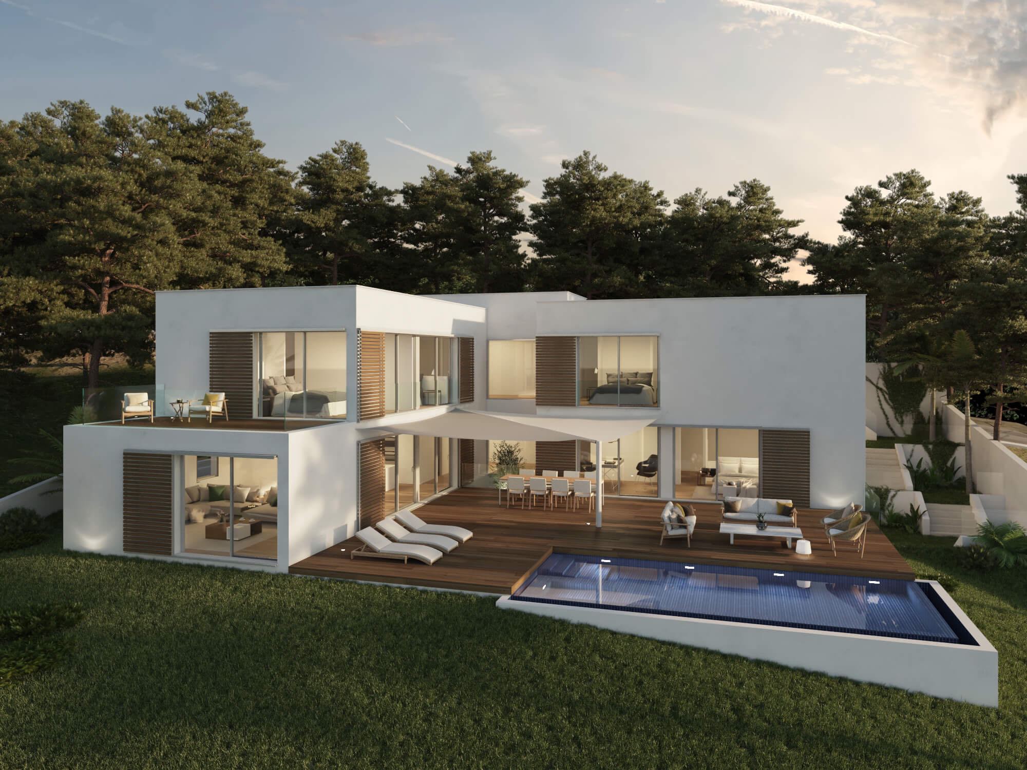 CALA RATJADA: Herrliches Meerblick-Neubau-Projektvorhaben mit exklusiver Ausstattung in bevorzugter Lage — Cala Ratjada