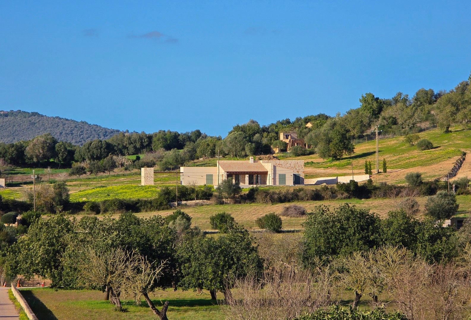 PORTO CRISTO: Exklusive Neubau-Finca mit schönem Panoramablick und luxuriöser Ausstattung nahe der Rafa Nadal Tennis Academy — Porto Cristo